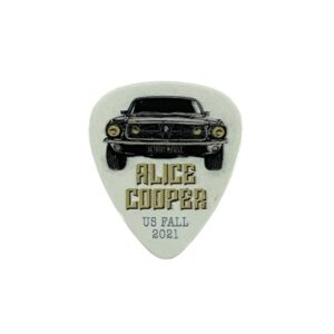 Alice Cooper Detroit Muscle 2021 Tour Concert Guitar Pick