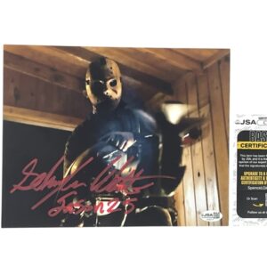 Schuyler White Signed Jason Voorhees 8x10 Photo Friday the 13th