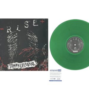 Tom Keifer Rise Signed Limited Edition Green Vinyl Cinderella