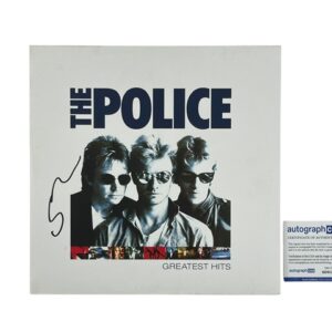 The Police Sting Autographed The Greatest Hits Vinyl Album ACOA