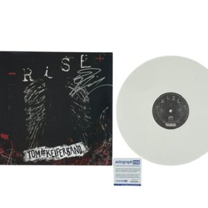 Tom Keifer Rise Signed Limited Edition VIP White Vinyl Cinderella