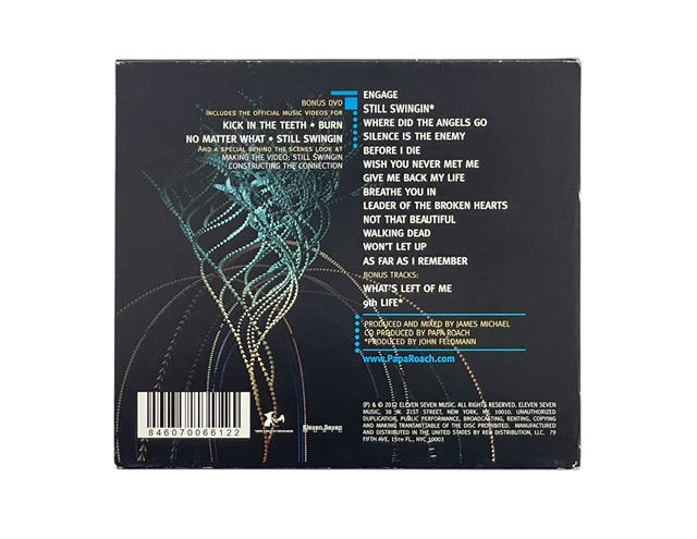 Papa Roach Band Signed The Connection Deluxe Edition CD + DVD - Image 3