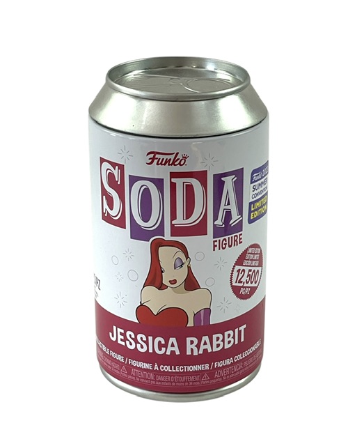 Who Framed Roger Rabbit Gary K. Wolf Signed Jessica Rabbit Funko Pop Soda Figure - Image 2