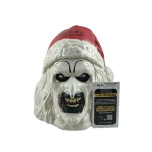 Terrifier 3 Art the Clown Signed Popcorn Bucket Bobby McFarlane