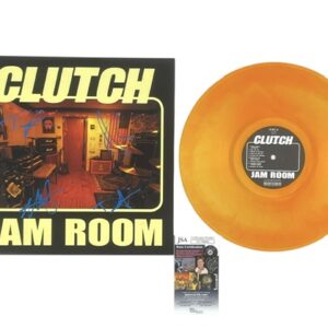 Clutch Signed Jam Room Limited Edition Orange Vinyl Record Album