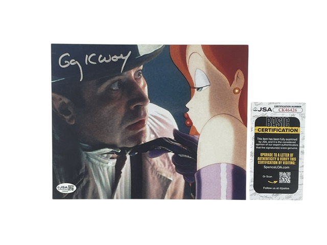 Who Framed Roger Rabbit Creator Gary K. Wolf Signed Photo JSA