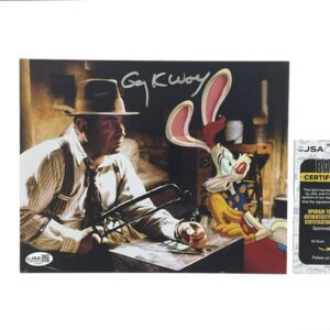 Who Framed Roger Rabbit Creator Gary K. Wolf Signed Photo JSA