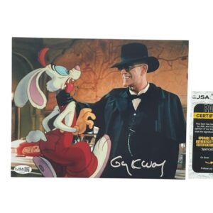 Who Framed Roger Rabbit Gary K. Wolf Signed Photo JSA Certified