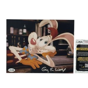 Who Framed Roger Rabbit Creator Gary K. Wolf Signed Photo JSA