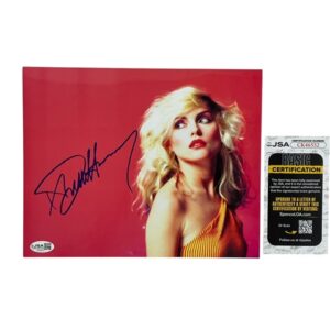 Blondie Deborah Debbie Harry Autographed 8x10 Photo JSA 🎙️
