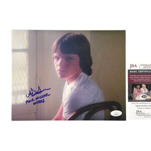 Halloween II 1981 Young Michael Myers Adam Gunn Signed Photo JSA