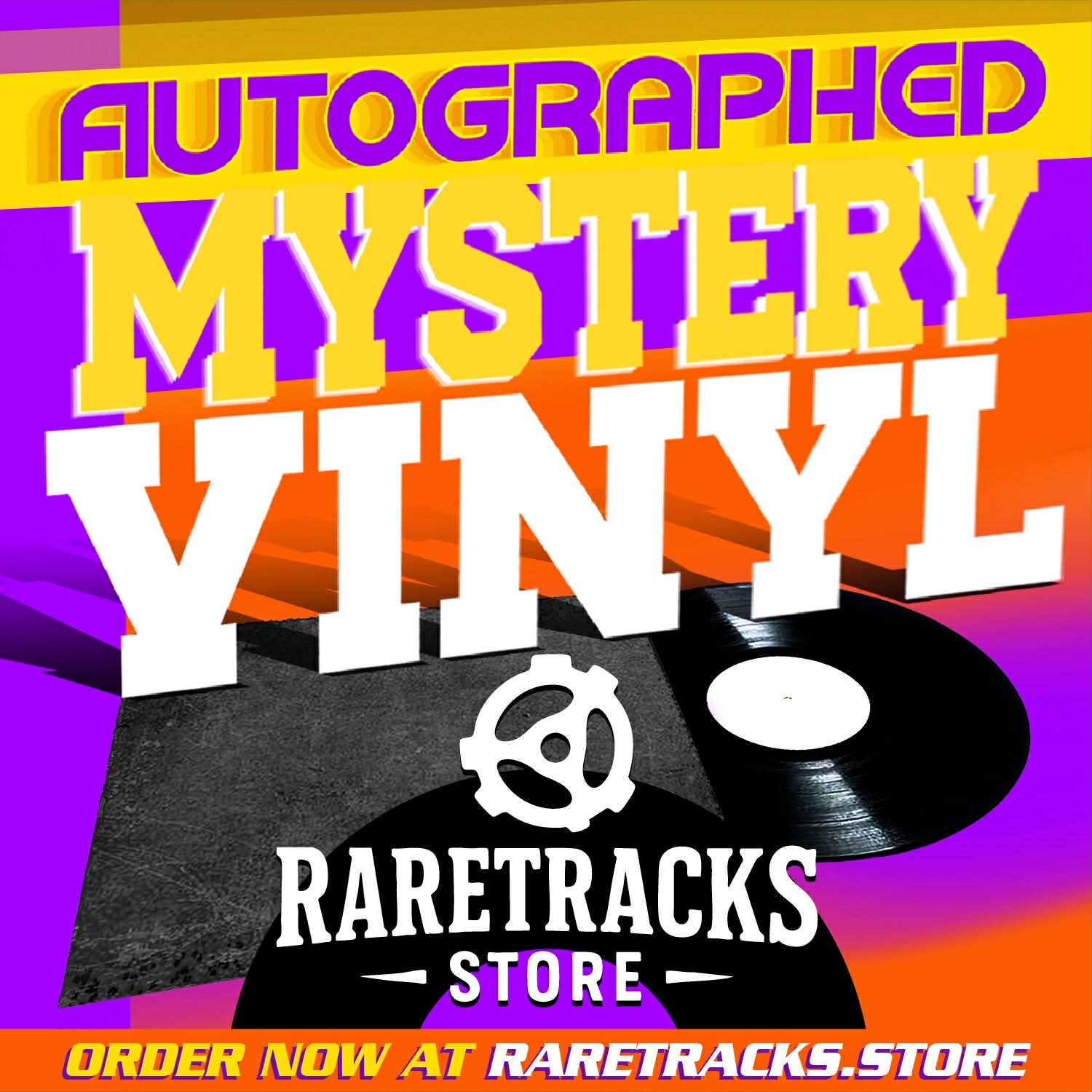 RareTracks Mystery Autographed Vinyl Album – Limited to 15