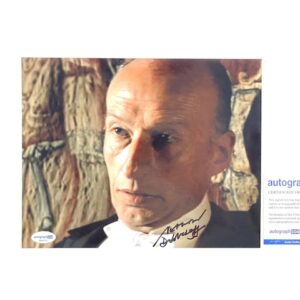 Vernon Dobtcheff Signed Photo Indiana Jones Last Crusade Butler