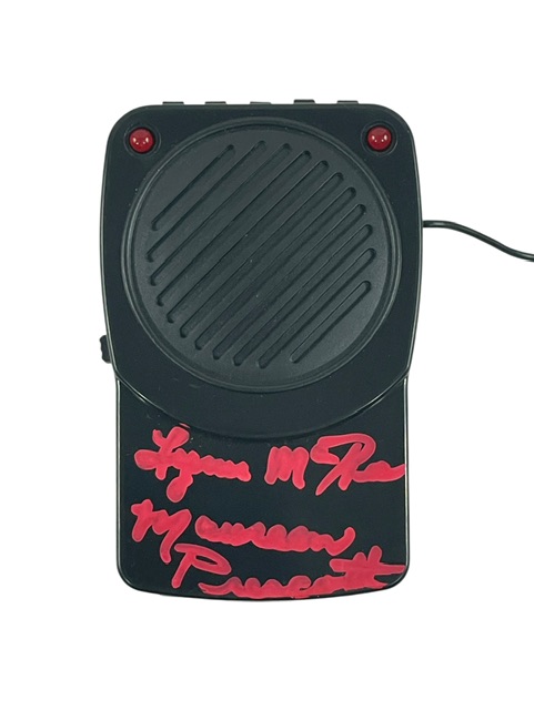 Lynn McRee Autographed Voice Changer Scream Horror Maureen Prescott