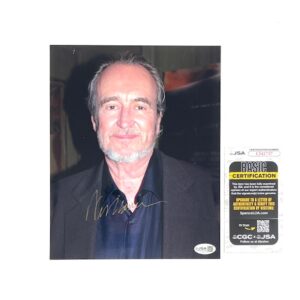 Wes Craven Signed Photo Scream Nightmare On Elm Street JSA COA