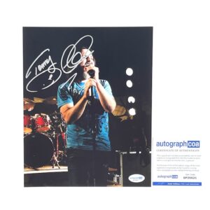 Tommy DeCarlo of Boston Autographed 8x10 Photo ACOA Certified