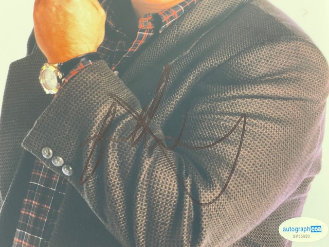 Jason Alexander Autographed Promo 8x10 Photo George Costanza ACOA - Image 2