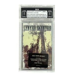 Lynyrd Skynyrd The Last Rebel Cassette Tape IGS 8 Encapsulated