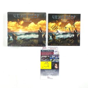Uriah Heep Band Signed Celebration Forty Years of Rock 2 Disc Set