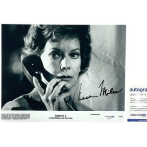 Vera Miles Autographed 8x10 Photo – Alfred Hitchcock’s Psycho II