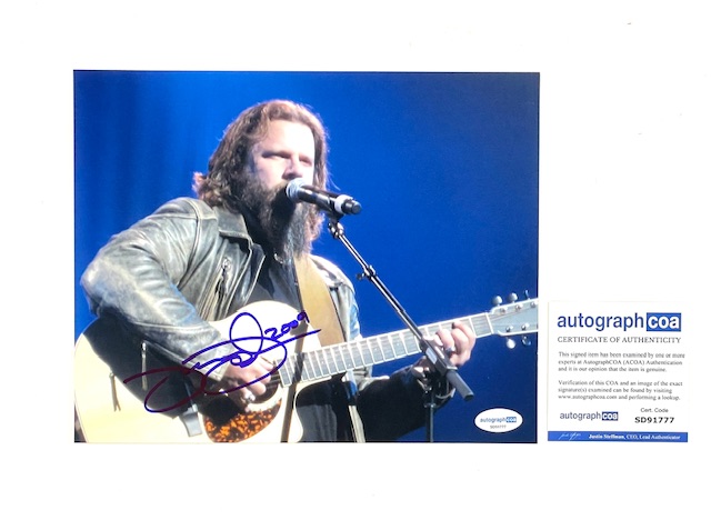 Jamey Johnson Hand Signed Autographed 8x10 Photo ACOA Certified