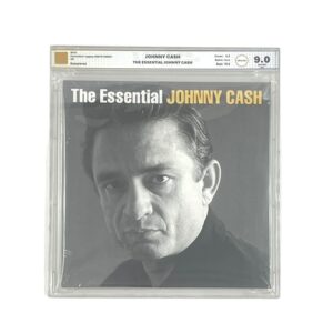 Johnny Cash The Essential VMG Encapsulated Graded 9.0 Vinyl Album