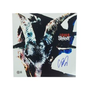 Slipknot Signed IOWA 12x12 Album Poster Print Corey Taylor BAS