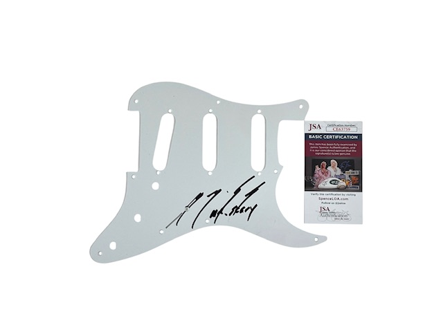 George Lynch Signed Guitar Pickguard Dokken Lynch Mob JSA COA 2