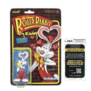 Who Framed Roger Rabbit Gary K. Wolf Signed Action Figure Sale