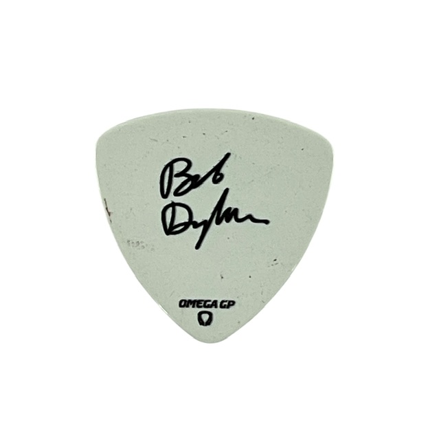 Bob Dylan Signature Concert Tour-Issued Guitar Pick Version 2
