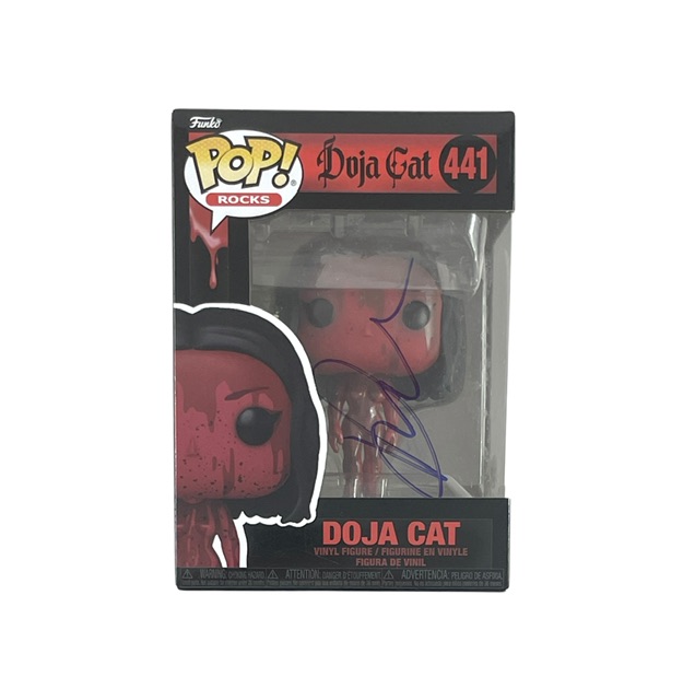 Doja Cat Rare Hand Signed Funko Pop Vinyl Figure ACOA Certified