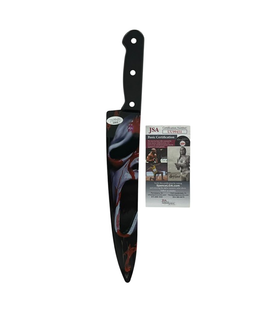 Scream Autographed Prop Replica Licensed Knife Signed 8 Ghostface Performers - Image 4
