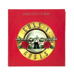 Guns N’ Roses Sweet Child O’ Mine 7” Vinyl Slash Axl Rose Duff Izzy Steven Adler