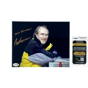 Wes Craven Signed Photo Scream Nightmare On Elm Street JSA COA