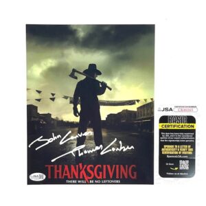 Thomas Lorber Autographed John Carver Photo Thanksgiving 🪓