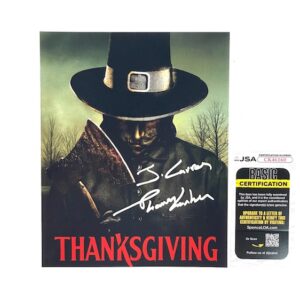 Thomas Lorber Autographed John Carver Photo Thanksgiving 🪓