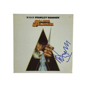 A Clockwork Orange Malcolm McDowell Autographed Movie Soundtrack Vinyl
