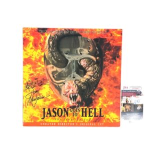 Friday the 13th Jason Goes to Hell Laserdisc Signed Harry Manfredini