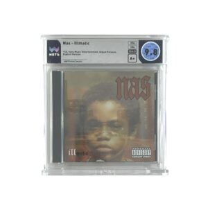 Nas Illmatic Factory Sealed CD WATA 9.8 A+ Graded Encapsulated