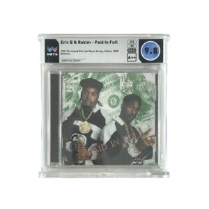 Eric B & Rakim Paid In Full CD WATA 9.8 A+ Graded Slabbed Hip Hop