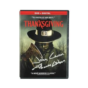 Thomas Lorber Autographed John Carver Signed Thanksgiving DVD