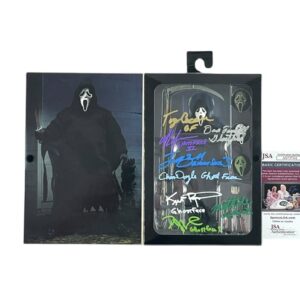 Scream Cast Signed Ghostface Ultimate 7” NECA Action Figure By 8