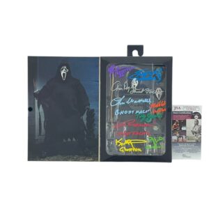 Scream Cast Signed Ghostface Ultimate 7” NECA Action Figure By 9