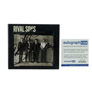 Rival Sons Autographed Great Western Valkyrie CD All Four Members
