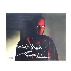 DC Titans Red Hood Autographed 8x10 Photo Thomas Lorber DC Comics