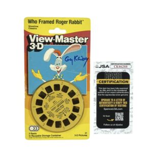 Who Framed Roger Rabbit Gary K. Wolf Signed View-Master 3D Reel