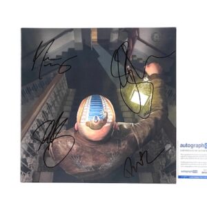 Rival Sons Autographed Pressure & Time Vinyl Album COA