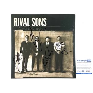 Rival Sons Autographed Great Western Valkyrie Vinyl Album COA