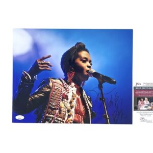 Lauryn Hill Autographed 11x14 Photo JSA Certified The Fugees