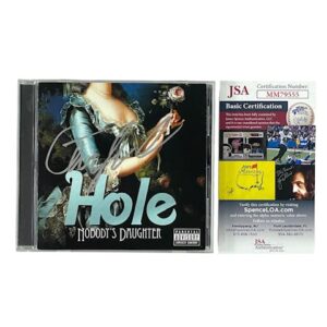 Courtney Love Signed Autographed Hole CD Nobody's Daughter JSA